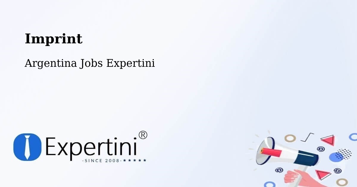Imprint – Las Lomitas - Argentina Jobs Expertini